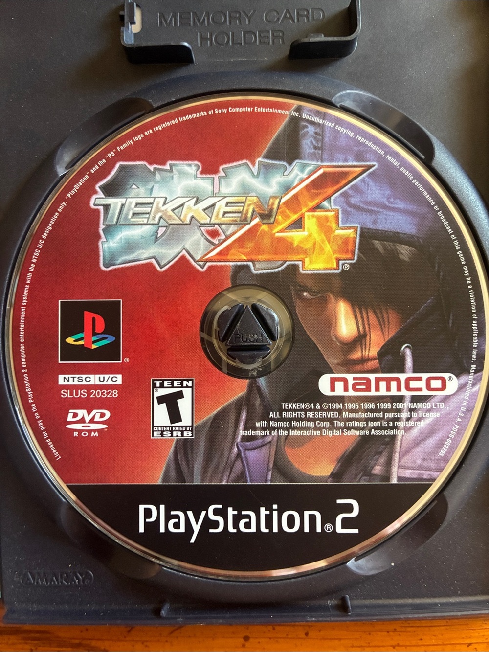 Namco Tekken 4 (PlayStation 2) - Blue Cover - Picture 3 of 4